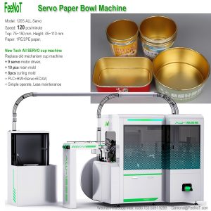 120s paper cup bowl machine new tech hot sale