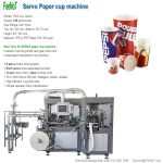 8 10 12 16 22oz paper cup making machine