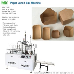 PBM-B-pe-coated-paper-lunch-box-forming-machine