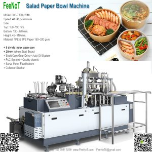 Colombia soup paper bowl making machine new tech usa